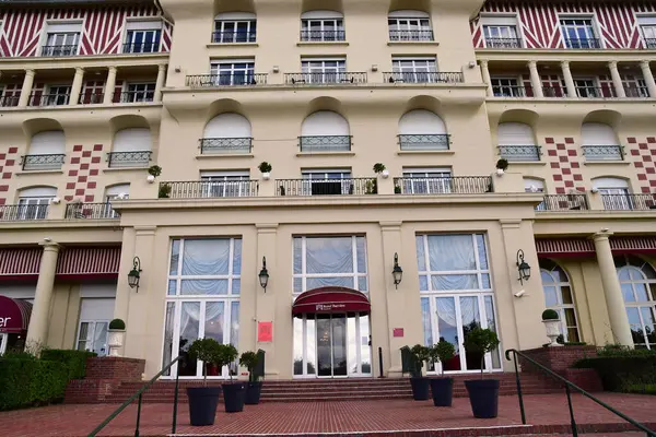 Deauville Francja Października 2020 Hotel Królewski — Zdjęcie stockowe