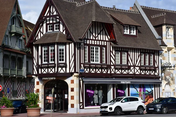 Deauville Frankreich Oktober 2020 Laden Stadtzentrum — Stockfoto