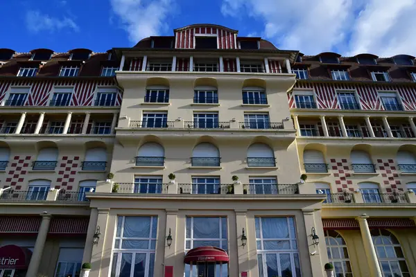 Deauville France October 2020 Royal Hotel — Stock Photo, Image