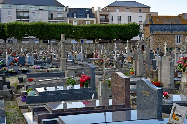 Saint Malo Francia Settembre 2020 Cimitero — Foto Stock