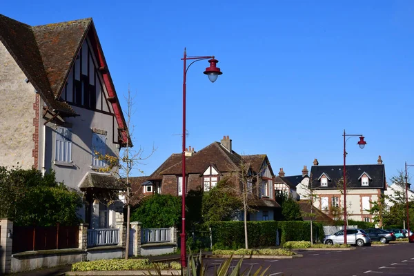 Houlgate França Outubro 2020 Belle Epoque Casa Velha — Fotografia de Stock