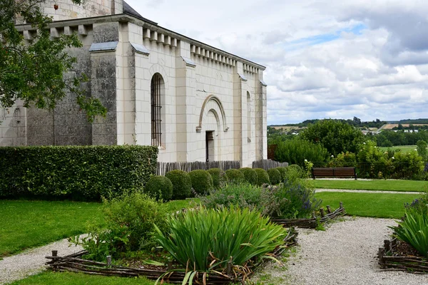 Loches France July 2020 Saint Ours Collegiate Church — Stock Photo, Image