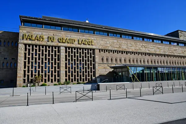 Saint Malo Francja Września 2020 Palais Grand Large Centrum Konferencyjne — Zdjęcie stockowe