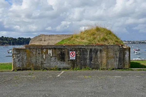 Saint Malo Frankrike September 2020 Hamnen Den Pittoreska Saint Servan — Stockfoto