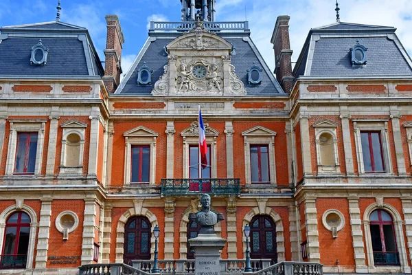 Saint Malo France September 2020 City Hall Picturesque Saint Servan — Stock Photo, Image