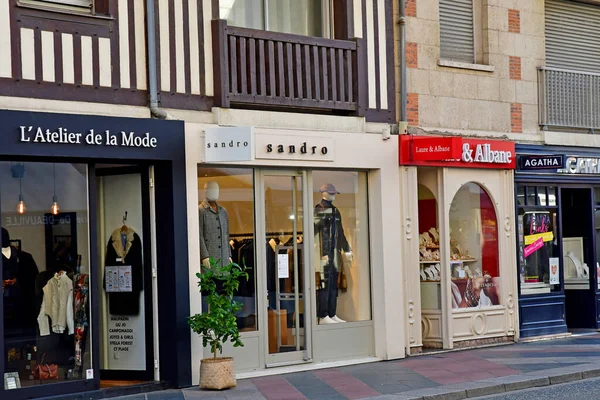 Deauville France October 2020 Shop City Centre — Stock Photo, Image