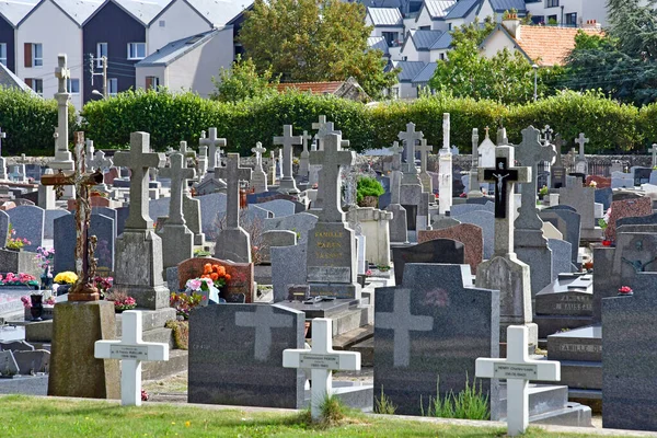 Saint Malo Francia Septiembre 2020 Cementerio — Foto de Stock