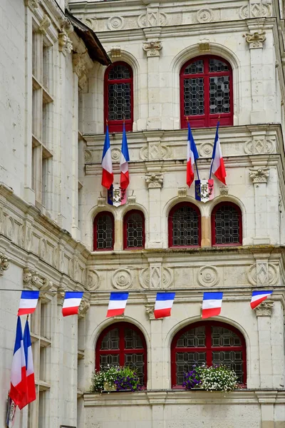 Loches Fransa Temmuz 2020 Pitoresk Belediye Binası — Stok fotoğraf