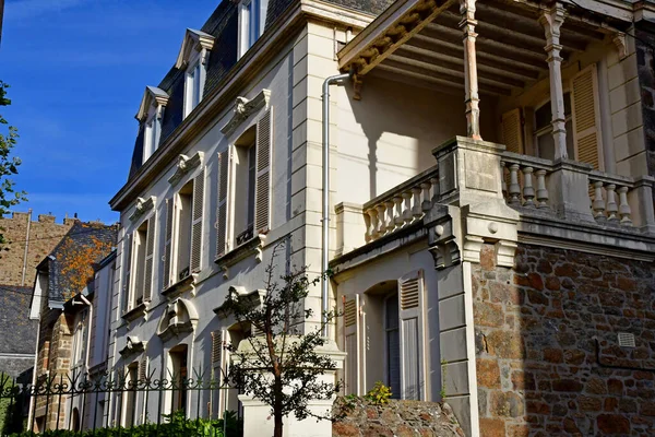 Saint Malo Francia Septiembre 2020 Pintoresca Casa — Foto de Stock