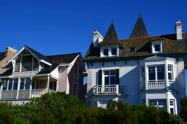 Saint Malo Francia Septiembre 2020 Distrito Playa Sillon — Foto de Stock