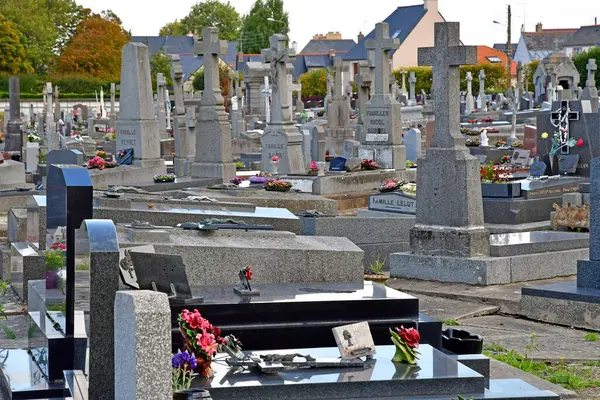 Saint Malo Francia Septiembre 2020 Cementerio —  Fotos de Stock