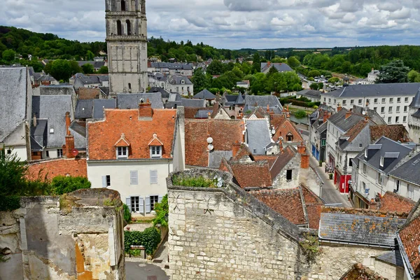 Loches Francia Julio 2020 Pintoresca Ciudad —  Fotos de Stock