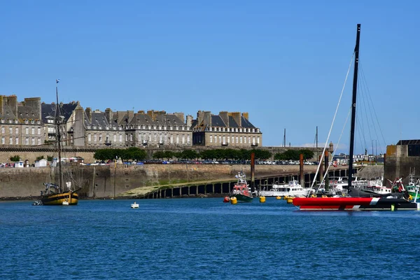 Saint Malo França Setembro 2020 Cidade Murada — Fotografia de Stock