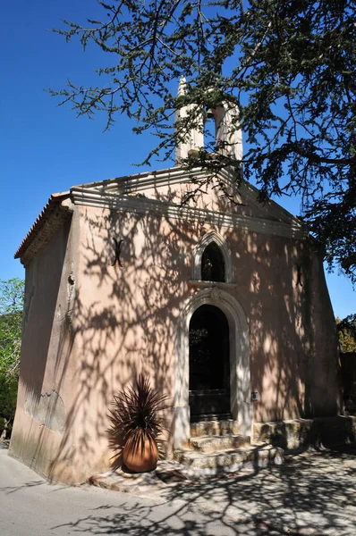 Grimaud França Abril 2016 Capela Saint Roch — Fotografia de Stock