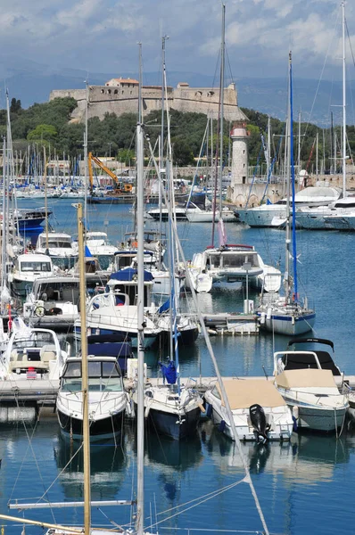 Antibes Frankreich April 2016 Boote Der Marina — Stockfoto