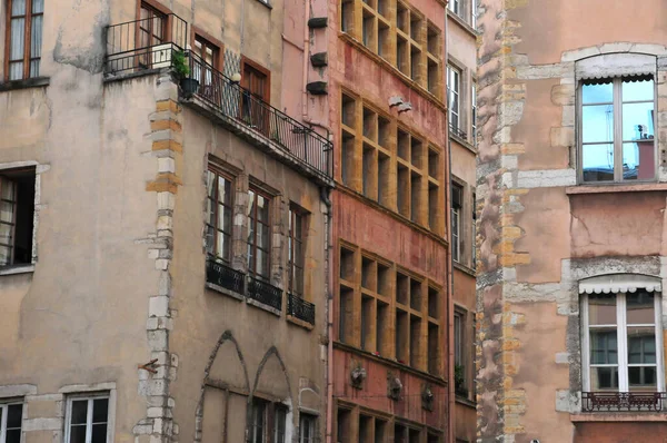 Lyon Francia Abril 2016 Pintoresco Barrio San Juan Histórico Lyon — Foto de Stock