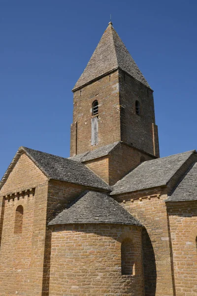 Frankreich Die Malerische Kirche Von Brancion Saone Loire — Stockfoto