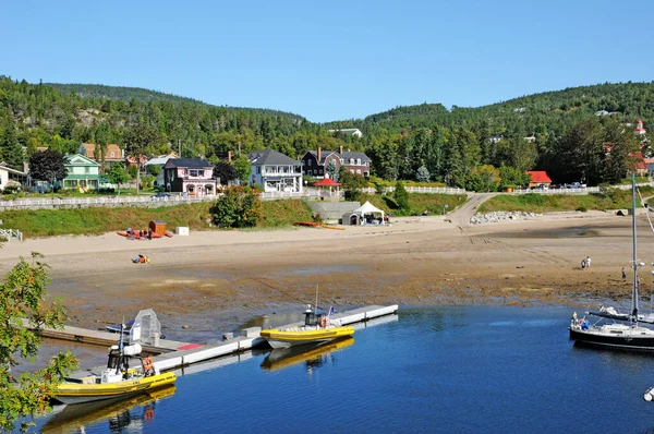 Quebec Kanada Června 2018 Malebný Přístav Tadoussac — Stock fotografie