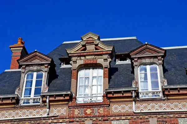 Houlgate France October 2020 Belle Epoque Old House — Stock Photo, Image