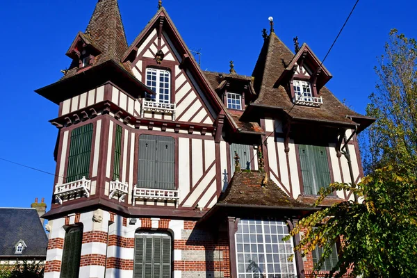 Houlgate France Octobre 2020 Belle Epoque Vieille Maison — Photo