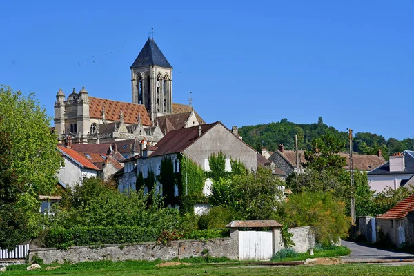 Vetheuil Fransa Eylül 2020 Pitoresk Köy — Stok fotoğraf