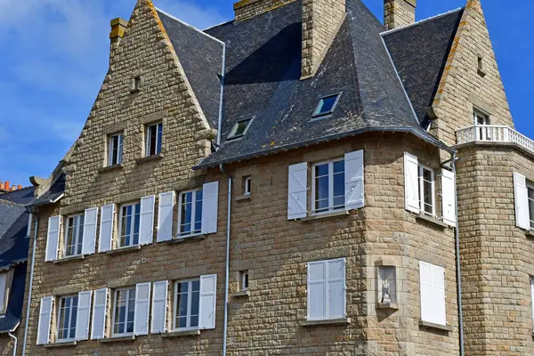 Saint Malo Francia Septiembre 2020 Pintoresco Barrio Saint Servan —  Fotos de Stock