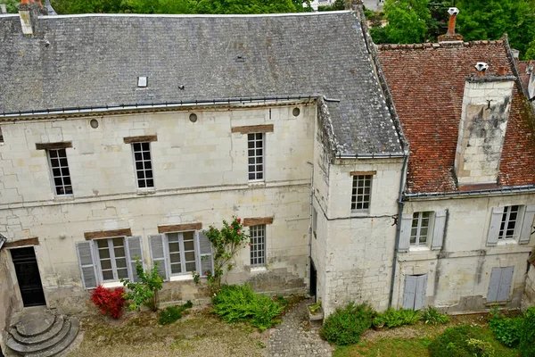 Loches Франция Июля 2020 Живописный Город — стоковое фото