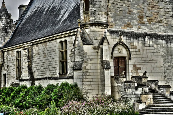 Loches Frankrike Juli 2020 Kungliga Logen — Stockfoto