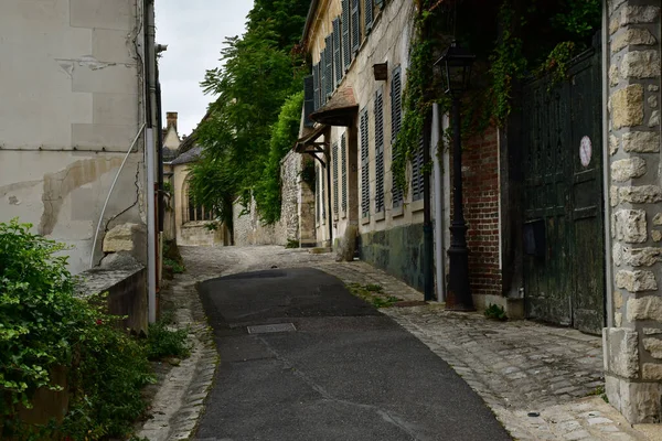 Roche Guyon Francia Junio 2020 Pueblo Histórico —  Fotos de Stock