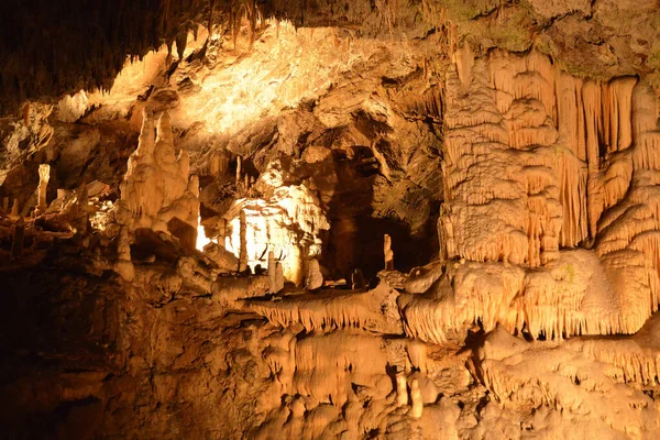 Eslovénia Pitoresca Histórica Caverna Postojna — Fotografia de Stock