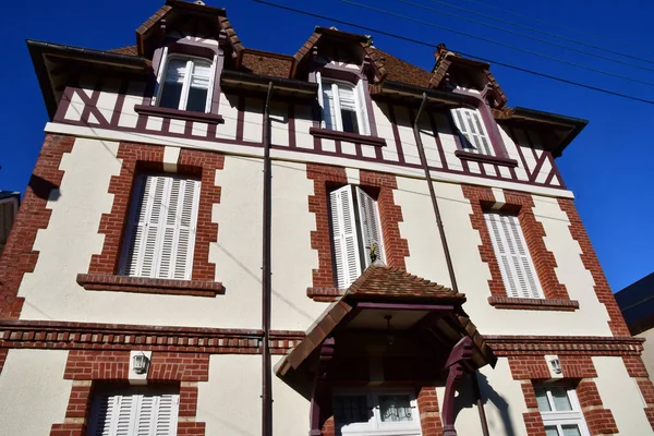 Houlgate フランス 2020年10月9日 Belle Epoque古い家 — ストック写真