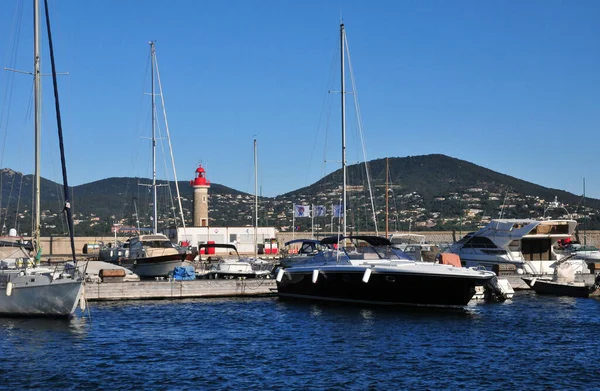 Saint Tropez France April 2016 Picturesque Port — Stock Photo, Image