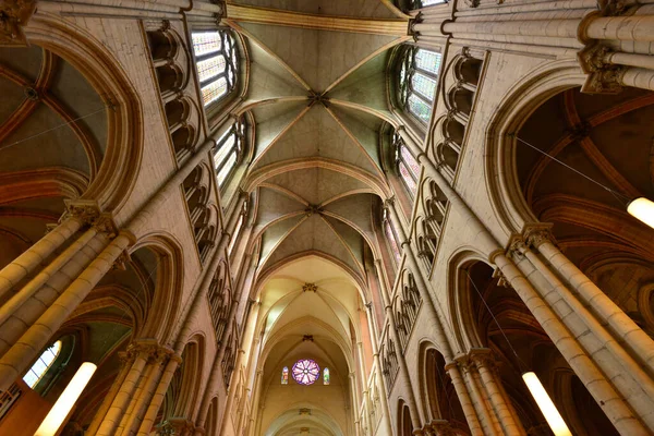 Lyon France April 2016 Saint Jean Cathedral — Stock Photo, Image