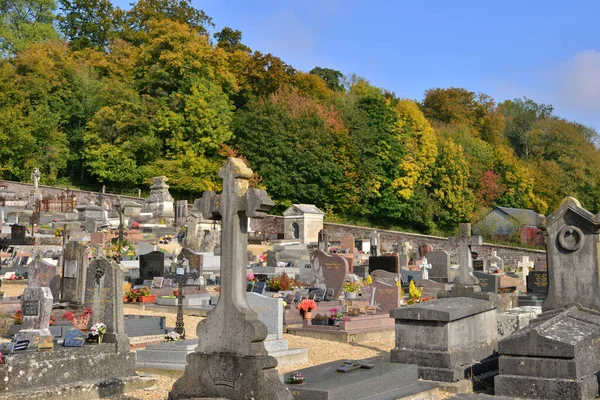 France Cimetière Pittoresque Lyon Foret Normandie — Photo