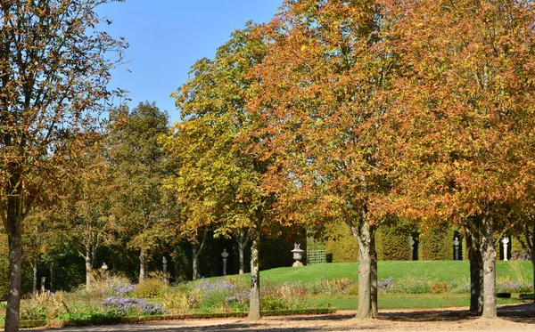 Ile France Jardín Del Gran Trianón Parque Del Palacio Versalles — Foto de Stock