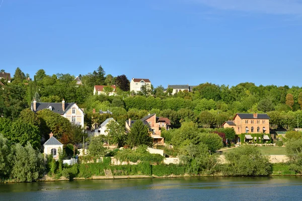 Ile France Pittoreske Stad Triel Sur Seine — Stockfoto