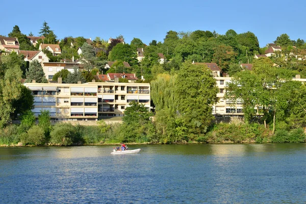 Ile France Pintoresca Ciudad Triel Sur Seine —  Fotos de Stock