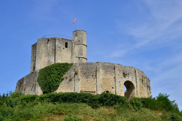 Francia Pittoresco Castello Gisors Normandia — Foto Stock