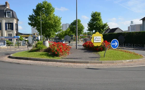 Ile France Pintoresca Ciudad Les Mureaux — Foto de Stock