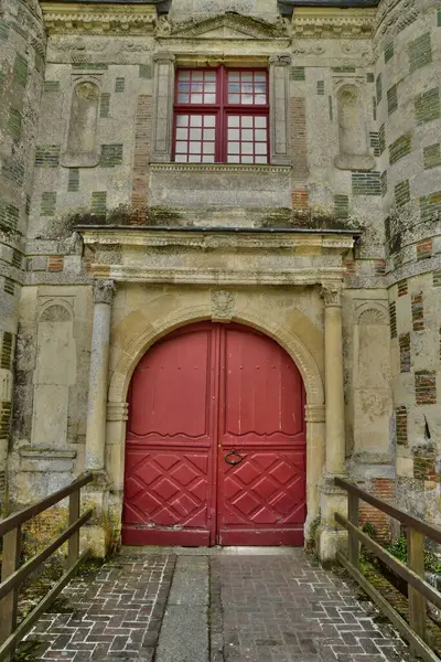 Francia Pittoresco Castello Saint Germain Livet — Foto Stock