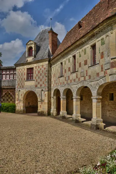 Frankreich Das Malerische Schloss Saint Germain Livet — Stockfoto