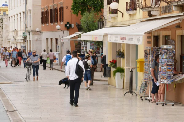 Croacia Histórica Ciudad Zadar Los Balcanes —  Fotos de Stock