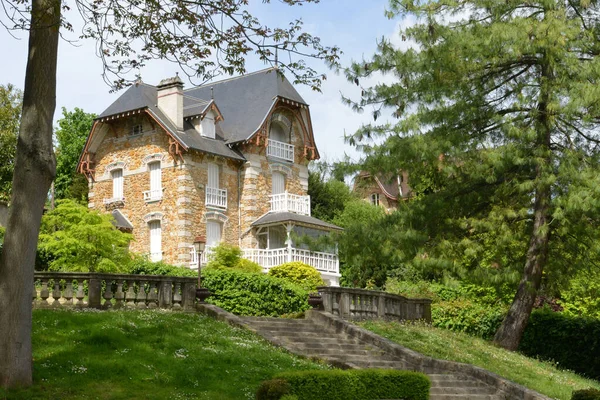 Ile France Villennes Sur Seine Festői Faluja — Stock Fotó