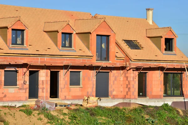 Ile France Local Construção Aldeia Marcq — Fotografia de Stock