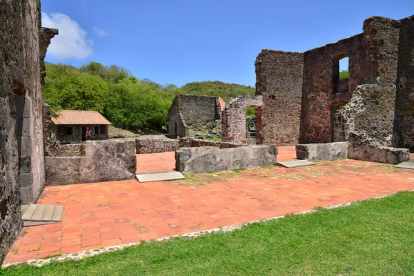 Martinica Pintoresca Ruina Del Castillo Dubus Las Indias Occidentales — Foto de Stock