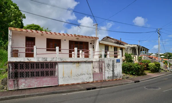 Martinique Den Maleriske Landsby Les Les Trois Ilets - Stock-foto