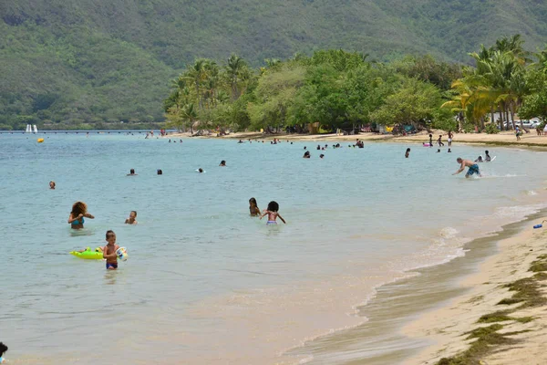 Martinica Pintoresca Playa Santa Ana Las Indias Occidentales — Foto de Stock