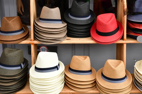 Flotte Fransa Eylül 2016 Bir Şapka Dükkanı — Stok fotoğraf