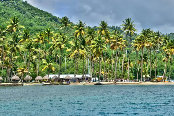 Pittoreske Marigot Bay Het Eiland Saint Lucia Caribische Zee — Stockfoto