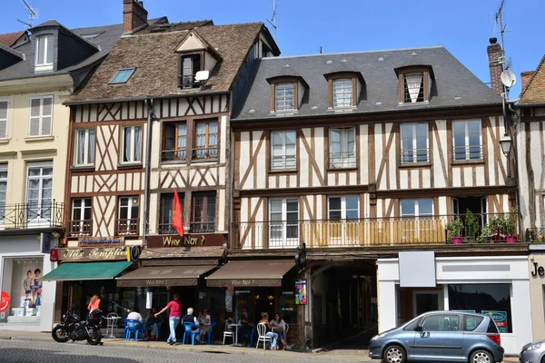 Frankrike Den Pittoreska Staden Gisors Normandie — Stockfoto